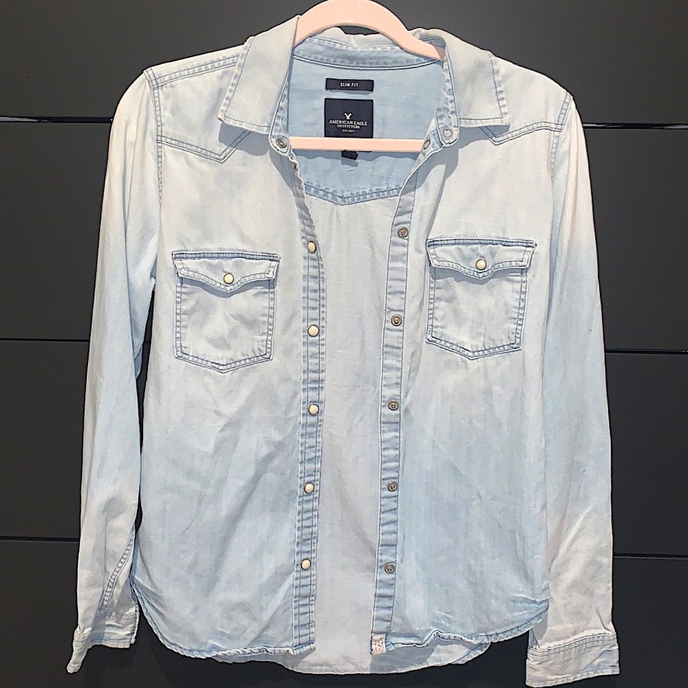 Denim Button Up